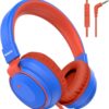 Headphone Kids Volume Limited 8596db Wired Over Earon Earr Foldable Headset With.jpg