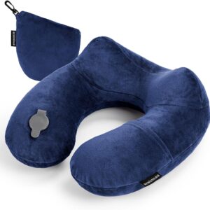 Inflatable Travel Pillow For Sleeping Airplane Inflatable Neck Pillow.jpg