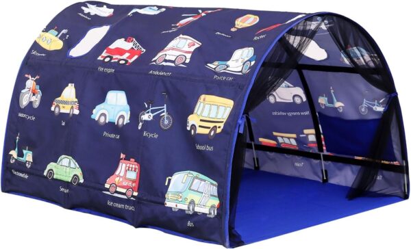 Kids Bed Tent Twin Beds Cars Wonder Play Tents Boys.jpg