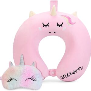 Kids Neck Pillow Unicorn Kids Travel Pillow Toddler Neck Pillow.jpg