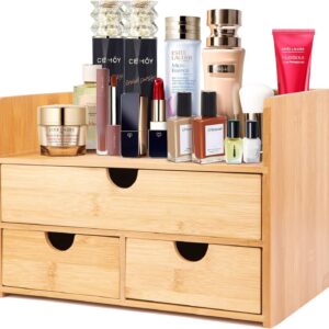 Large Bamboo Makeup Organizer With 1 Drawer And 2 Smaller.jpg