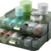 Makeup Organizer 2 Drawers For Vanity Green Bathroom Counter Organizer.jpg