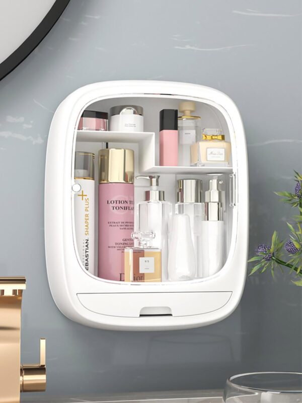 Makeup Organizer For Vanitywall Hanging Cosmetics Organizer And Storagecosmetic Display Cases.jpg