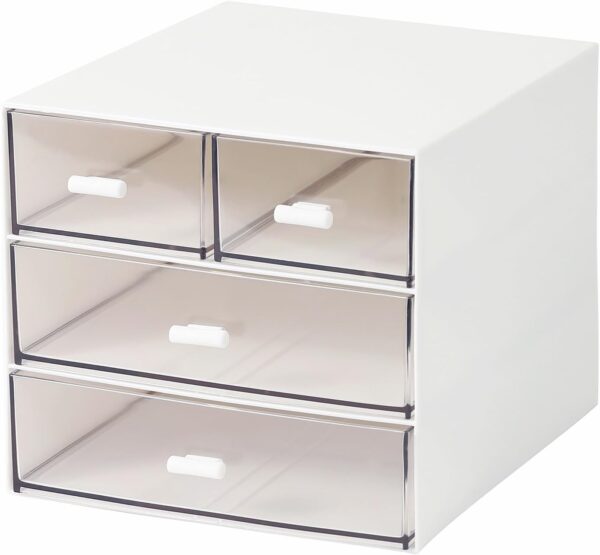 Makeup Organizer With 4 Drawers Desk Organizer Cosmetics Storage Box.jpg