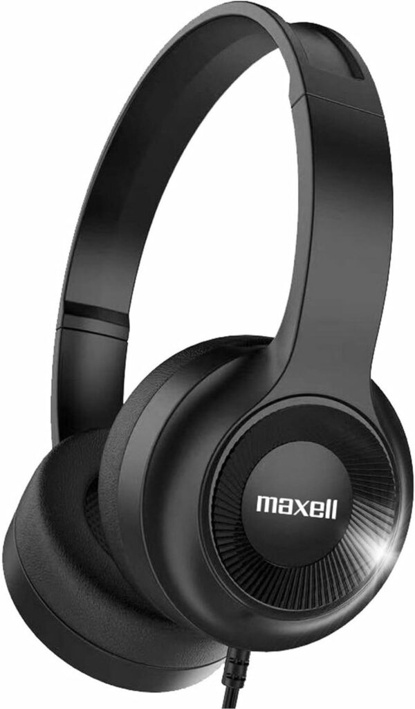 Maxell Bass 13 Headphones Stereo Wired Over The Head.jpg