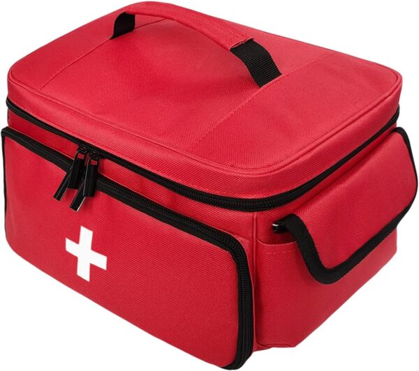 Medicine Storage Bag Family First Aid Box Pill Bottle Organizer.jpg