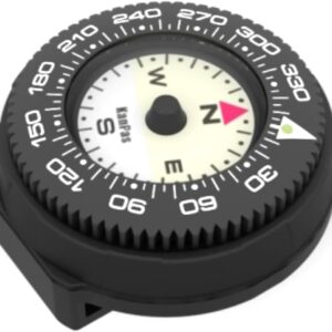 Mini Button Map Compass With Turnable Bezel For Watchband Every.jpg