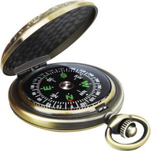 Multifunctional Zinc Alloy Classic Compass For Hiking Camping Motoring Boating.jpg