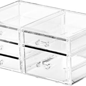 Office Desktop Storage Boxrectangular Desktop Drawersplastic Makeup Storagecontainers Bins With.jpg