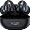 Open Ear Bone Conduction Headphones Wireless Clip On Earbuds With.jpg