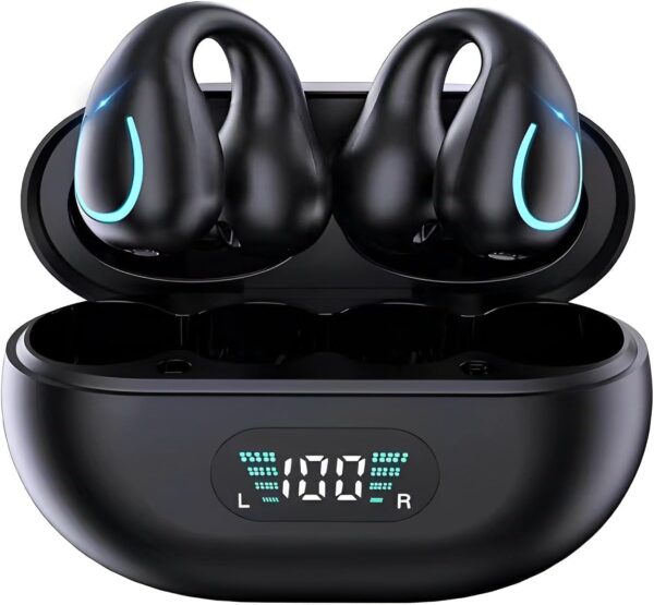 Open Ear Bone Conduction Headphones Wireless Clip On Earbuds With.jpg