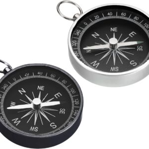 Patikil Pocket Compass Survival Sports Navigation Compass With Key Ring.jpg