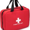 Red First Aid Bag Empty Travel Rescue Pouch First Responder.jpg