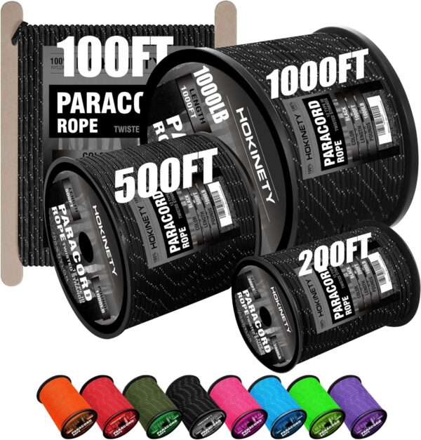 Reflective Paracord Rope 1000ib 100ft 200ft 500ft 1000ft 4mm.jpg