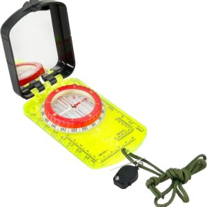 Sighting Mirror Compass Mirror Sighting Map Orienteering Compass With Adjustable.jpg