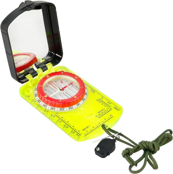 Sighting Mirror Compass Mirror Sighting Map Orienteering Compass With Adjustable.jpg