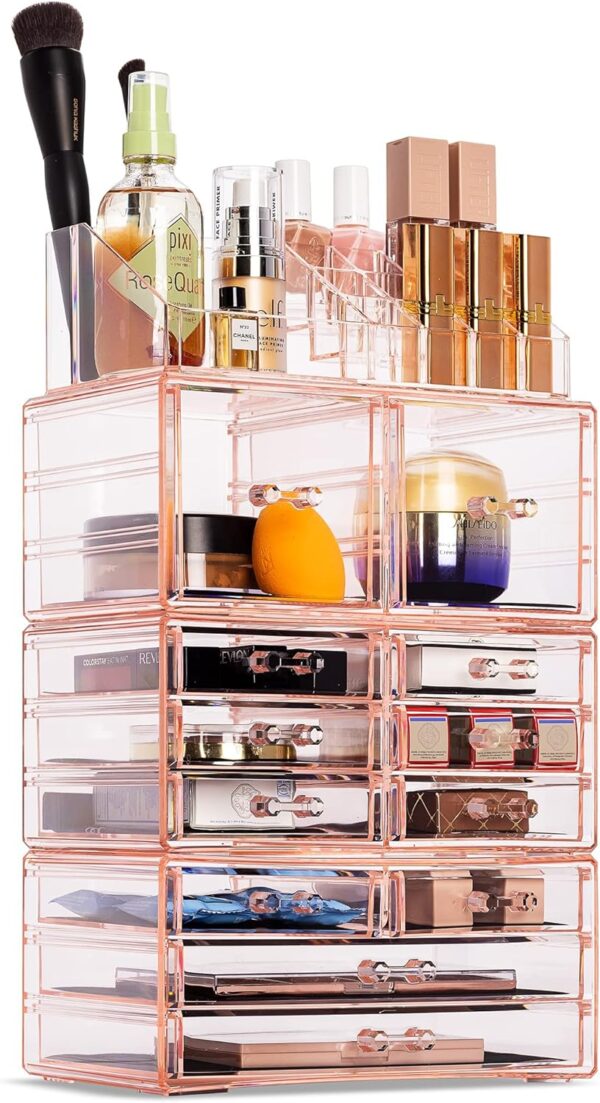 Sorbus Large Makeup Organizer Clear Stackable Jewelry Makeup.jpg