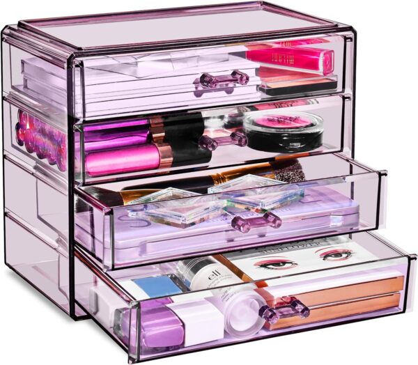 Sorbus Makeup Organizer 4 Drawer Acrylic Make Up Organizers.jpg