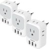 Tessan 3 Pack European Travel Plug Adapter Usb C Us.jpg