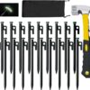 Tent Stakes With Hammer 20 Pack 10in Heavy Duty Tent.jpg