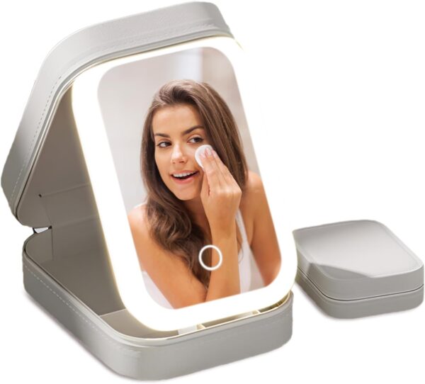 Travel Makeup Case With 3 Color Led Makeup Mirror Portable.jpg