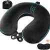 Travel Neck Pillow Airplane Memory Foam Travel Pillow With 4.jpg