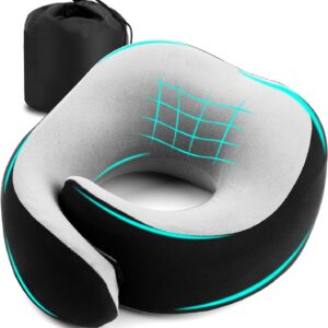 Travel Pillow 360° Wrapped Travel Neck Pillow 100 Pure Memory.jpg