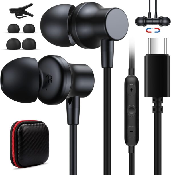 Usb C Wired Headphones With Mic For Iphone 15 Plus.jpg