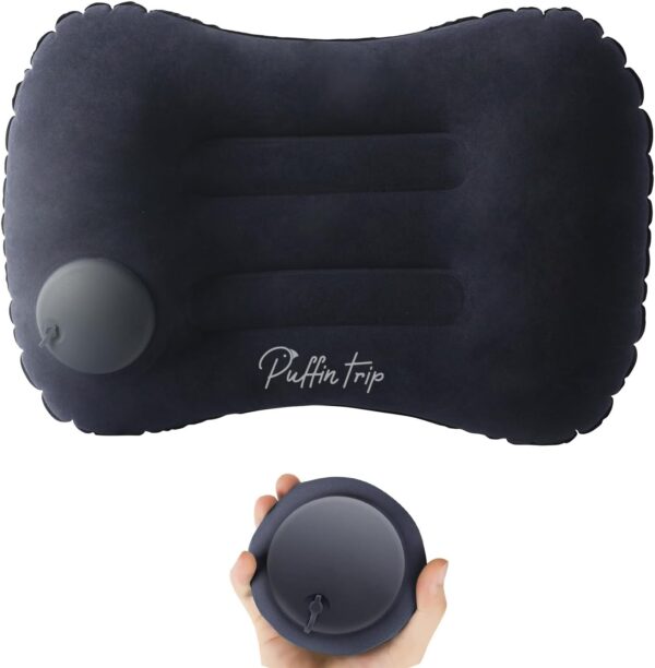 Ultralight Inflatable Travel Pillow Press To Inflate Compressible Ergonomic Neck.jpg