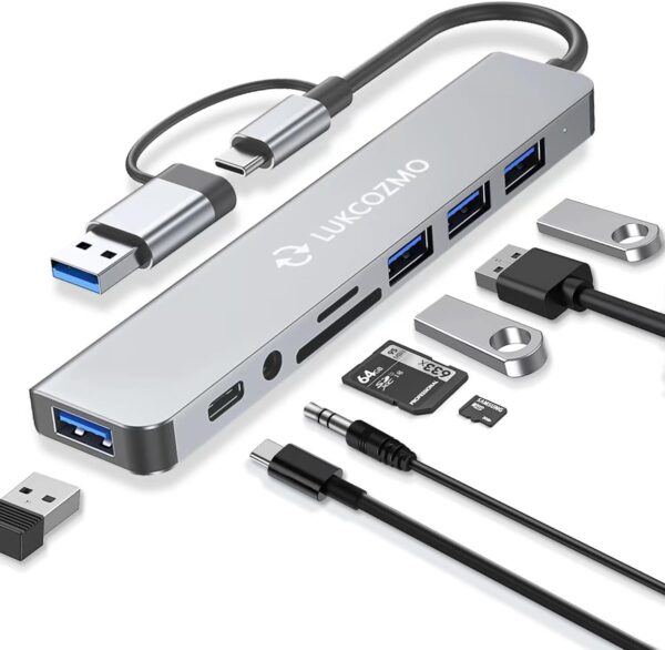 Updated Usb Hub Usb C Hub Usb Splitter Port Extender.jpg