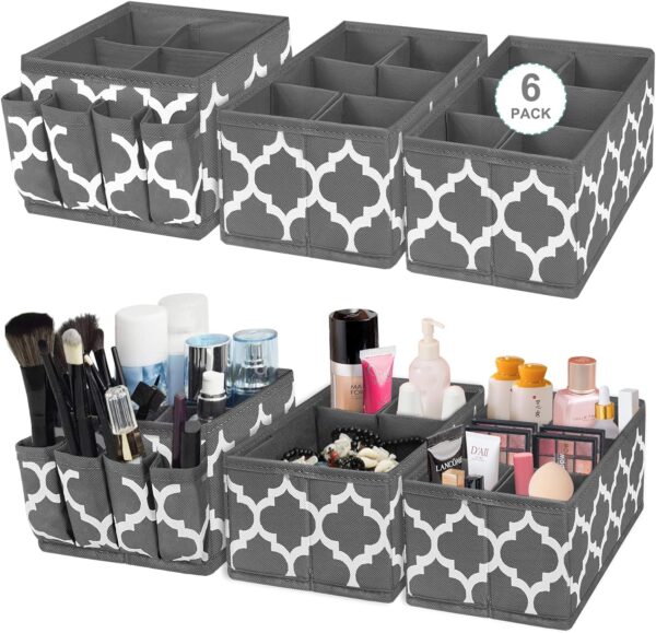 Veronly Vanity Organizers And Storage Box Adjustable Multifunction Cosmetic Storage.jpg