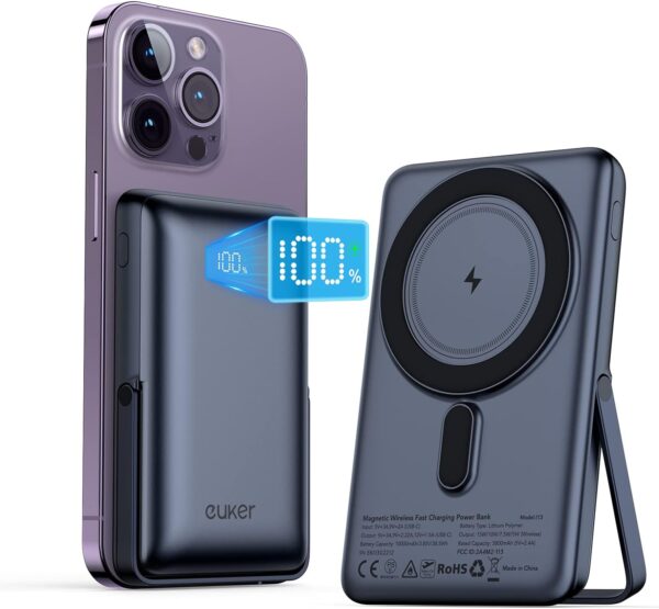 Wireless Portable Charger 10000mah Magnetic Power Bank Pd 20w Mag Safe.jpg