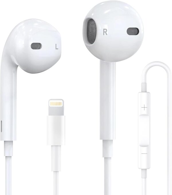 I Phone Headphones For A Pple Earbuds Wired Light Ning Earphones Mfi Certified.jpg