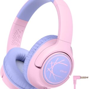 Iclever Kids Headphones With Cord 85dba Safe Volume Wired Headphones.jpg