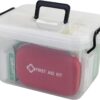 1 Pack Clear First Aid Kit Container Travel Medicine Storage Box.jpg