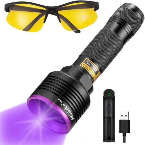 Alonefire Sv41 395nm Uv Flashlight 10w Rechargeable Blacklight Black Light.jpg