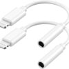 Apple Mfi Certified For Iphone 35mm Headphones Adapter 2 Pack.jpg