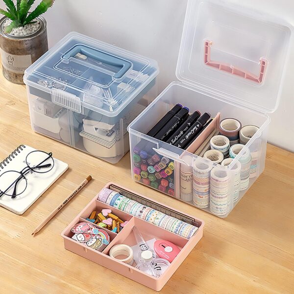 Clear Small Plastic Storage Box With Handle A Removable.jpg