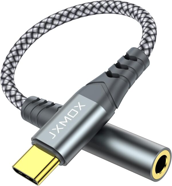 Jxmox Usb Type C To 35mm Female Headphone Jack Adapterusb.jpg