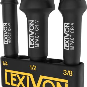 Lexivon Impact Grade Socket Adapter Set 3 Extension Bit With.jpg