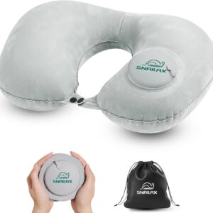 Snailax Inflatable Travel Neck Pillow Travel Pillow For Airplane Head.jpg