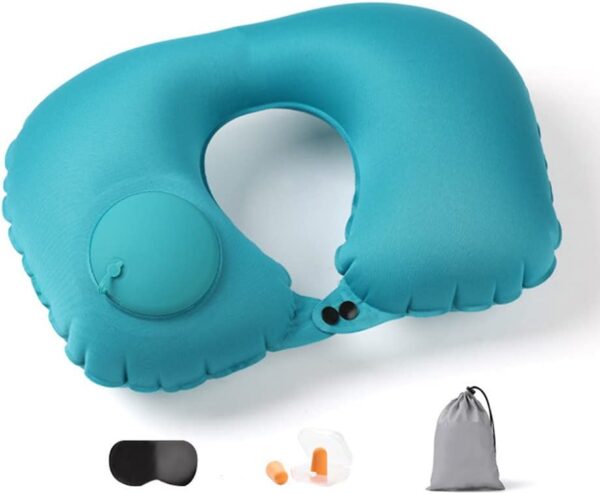 Travel Pillows U Shaped Portable Inflatable Travel Neck Pillow Manual Pressurized.jpg