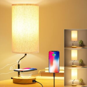 Upgraded Smart Bedside Table Lamp With Wireless Charger Usb.jpg