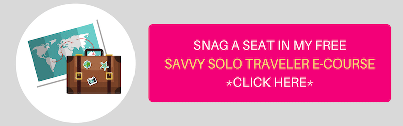 Savvy Solo Traveler Ecourse Graphic